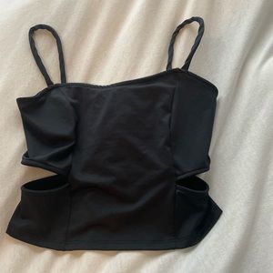 Emma & Sam Cut Out Crop Top